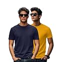 Veirdo Regular Fit Half Sleeves Round Neck