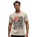Veirdo Regular Fit Half Sleeves Round Neck