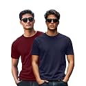 Veirdo Regular Fit Half Sleeves Round Neck