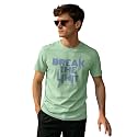 Veirdo Regular Fit Half Sleeves Round Neck