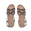 Veittes Women39s Casual Casual Cross Strap Flat