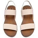 Veittes Women39s Double Bands Elastic Strap Slide