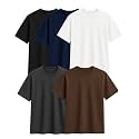 VEL Plain 100 Cotton T-Shirt Multicolor Combo
