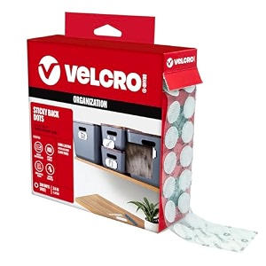 velcro brand - sticky back - 3434 coins 200 sets - white