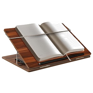 wooden laptop stand desk organizer for writingsketching stand  table top  mdf wooden desk organizer standard size 12x16 inches with height adjustableteak