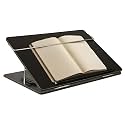 Desk Organizer, 15 * 21 Wooden Table top for Laptop/Sketching/Writing Desktop Table - (Dark Brown Wooden) (15 * 21, Black)