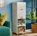 Velfree Plastic Wardrobe for Clothes Versatile Plastic
