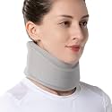 Velpeau Cervical Collar Neck Brace for Neck Pain and Strong Support, Grey L