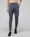 Veltick Solid Men Grey Track Pants