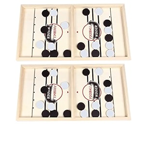velura 2 sets wooden fast sling puck game paced sling winner hockey board toys big2 sets foosball fast sling puck game toysother games games toys amp hobbies