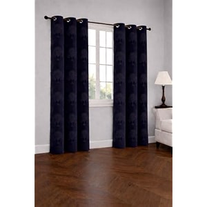Velvet Door Curtains 7 Feet Set of