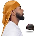 Velvet Durag for Men Wave Cap Velvet Dorag for Men Women 360 Wave