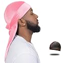 Velvet Durag for Men Wave Cap Velvet Dorag for Men Women 360 Wave