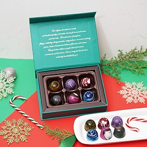 velvet fine chocolates belgian delight box  exquisite assorted bonbons  elegant holiday gift  christmas-themed flavors  handcrafted chocolates  perfect for festive celebrations  pack of 1