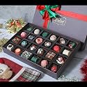 VELVET FINE CHOCOLATES Christmas Cheer Chocolates|Assorted Holiday Treats|Soft Filled, Brownie Bites, Nutty Chocolates, Truffles|Handcrafted Gift|Festive Packaging|Pack Of 1,2 Kilogram