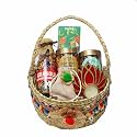 Velvet Fine Chocolates Diwali Gift Basket | Assorted Snacks &amp; Lotus Diya | Perfect for Diwali Celebrations | Healthy &amp; Delicious Treats | Elegant Festive Hamper | Pack of 1