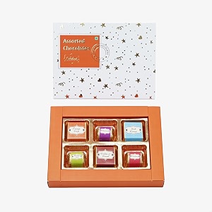velvet fine chocolates diwali gift boxheavenly treats assorted chocolatesperfect diwali giftfestive packagingideal diwali giftpack of 1 1000 gram