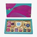 VELVET FINE CHOCOLATES Diwali Gift Box | Luxury Delight Assortment With Almond Floretines, Brittles &amp; Chocolates | Perfect Festive Gift | Handcrafted Delights | Pack of 1,1.5 kg