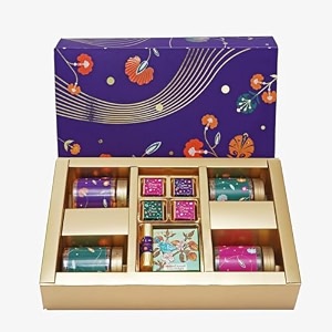 velvet fine chocolates diwali gift hamper  divine chocolate collection  assorted trail mix amp chocolates  perfect diwali gift  festive delight  pack of 1