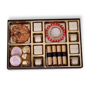 velvet fine chocolates diwali gift hamper pack for employees with premium chocolates