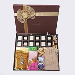 velvet fine chocolates diwali gift hamperconfection overload hamperassorted nuts amp chocolatesperfect festive gifthandcrafted delightspack of 14 kilogram
