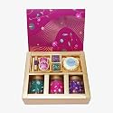 Velvet Fine Chocolates Diwali Gift Hamper | Gourmet Treasure Chest | Assorted Chocolates, Cookies &amp; Trail Mix | Perfect Diwali Gift | Festive Packaging | Pack of 1