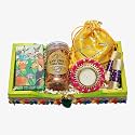 VELVET FINE CHOCOLATES Diwali Gift Hamper|Luxurious Chocolate Treats|Almond Seasalt,Tangy Orange Bars,Piri Piri Trail Mix,Almond Rocks,Fruit &amp; Nut Logs,Diya|Perfect Diwali Gift|Pack of 1,1 kilogram