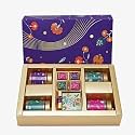 Velvet Fine Chocolates Diwali Gift Hamper | Divine Chocolate Collection | Assorted Trail Mix &amp; Chocolates | Perfect Diwali Gift | Festive Delight | Pack of 1