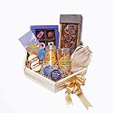 VELVET FINE CHOCOLATES Diwali Gift Hamper | Assorted Sweets &amp; Savory Treats | Perfect For Diwali Celebrations | Luxurious Hexagonal Box|Almond, Dates, Walnut Tea, Piri Piri, Italian Masala,?3.98 Kg