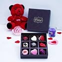 Velvet Fine Chocolates Eternal Love Gift Box | Assorted Chocolates | Perfect Valentines Gift | Elegant Packaging | Handcrafted Treats | Pack of 1