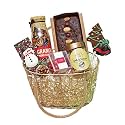 Velvet Fine Chocolates Festive Luxe Selection | Christmas Assorted Treats | Granola, Dragees, Plum Cake, Cashews, Chocolate Bar | Handcrafted Holiday Gift | Pack of 1