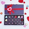 VELVET FINE CHOCOLATES Forever Yours Gift Box | Assorted Chocolates | Perfect Valentines Gift | Elegant Packaging | Handcrafted Treats | Pack of 1,1.5 kg