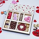 VELVET FINE CHOCOLATES Heartsong Symphony Gift Box | Assorted Chocolates | Perfect Valentines Gift | Elegant Packaging | Handcrafted Treats | Pack of 1,2 kg