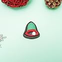 Velvet Fine Chocolates Merry Christmas Box | Assorted Holiday Treats | Almond Brittle, Florentines, Chocolates, Snowman, Bell, Almond Rocks, Santa | Handcrafted Festive Gift | Pack of 1