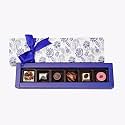 VELVET FINE CHOCOLATES Premium Floral Edit Box|6 Pcs Assorted Chocolate Gift Box For Birthday, Anniversary, Diwali,Christmas &amp; Special Occasions|Handmade Chocolates|Pack Of 1,500 Gram