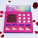 VELVET FINE CHOCOLATES Sweetheart Serenade Selection Gift Box | Assorted Chocolates | Perfect Valentines Gift | Elegant Packaging | Handcrafted Treats | Pack of 1,2 kg