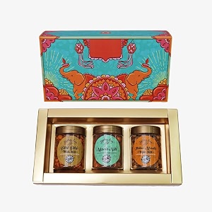 velvet fine chocolates savory splender diwali gift pack  piri piri trail mix masala nuts amp italian masala trail mix  perfect festive snack  healthy amp delicious  pack of 1