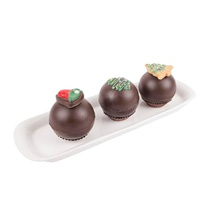 velvet fine chocolates winter special hot chocolate balls  christmas-themed treat  rich amp creamy hot chocolate  festive gift-ready packaging  handcrafted holiday delight  pack of 1