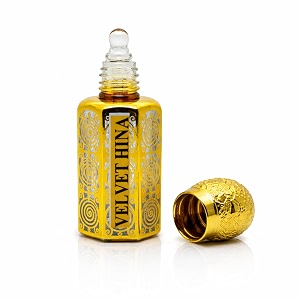velvet hina attar 6ml  soft floral amp warm woody harmony  long lasting alcohol-free concentrated perfume oil  unisex ittar for men amp women