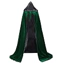 Velvet Renaissance Medieval Cloak Cape Lined with Satin