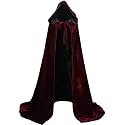 Velvet Renaissance Medieval Cloak Cape Lined with Satin
