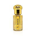 Velvet Rose Attar 6ml | Authentic Kannauj Rose Attar | Luxury Floral Perfume Oil | Alcohol-Free Long-Lasting Roll-On Ittar | Unisex Fragrance for Men &amp; Women