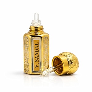 velvet sandal attar 6ml  rich sandalwood amp subtle spices  long lasting alcohol-free concentrated perfume oil  unisex ittar for men amp women