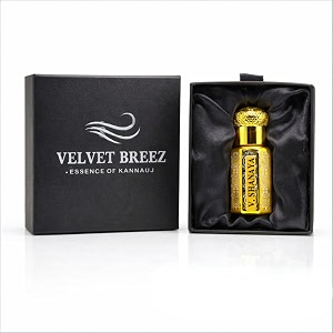 velvet shanaya attar 6ml  fresh floral amp soft musk with bergamot jasmine amp sandalwood  long lasting alcohol-free concentrated perfume oil  unisex ittar for men amp women