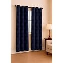 Velvet Window Curtains 5 Feet Set of