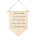 The Velveteen Rabbit-Hanging Wall Decor Gift for Baby Boys Girls Kids-Canvas Hanging Pennant Banner Wall Decor Gift for Nursery Classroom Baby Room Playroom Homeschool Reading Room Bedroom