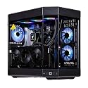Velztorm Black Praetix 3D Custom Built Y60 Gaming Desktop PC (GeForce RTX 5080 16GB (>4090), Liquid Cooled AMD Ryzen 7 9800X3D, 64GB DDR5, 2TB PCIe SSD, 1000W PSU, WiFi 7, Win11Home)