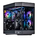 Velztorm Black Praetix Custom Built Y60 Gaming Desktop PC (GeForce RTX 5080 16GB (>4090), Liquid Cooled Intel i9-14900K, 64GB DDR5, 2TB PCIe SSD + 6TB HDD, 1000W PSU, WiFi 6E, Win 11 Home)
