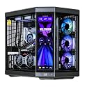 Velztorm LCD Black Praetix Custom Built Y70 Touch Gaming Desktop (Radeon RX 7900 XT 20GB (Beats 4080), Liquid Cooled Intel i9-14900K, 128GB DDR5, 2TB PCIe SSD, 1000W PSU, WiFi 6E, Win11Home)