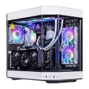 Velztorm White Praetix 3D Custom Built Y60 Gaming Desktop PC (GeForce RTX 5080 16GB (>4090), Liquid Cooled AMD Ryzen 7 9800X3D, 64GB DDR5, 2TB PCIe SSD, 1000W PSU, WiFi 7, Win 11 Home)